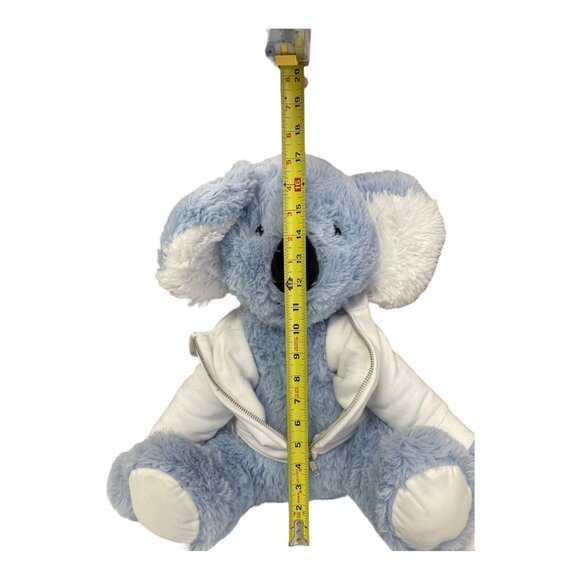 Midwood Brands Blue Koala Bear Plush Stuffed Animal Toy With Kids Sweatshirt - Picture 2 of 14